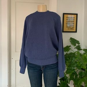 Vintage Lord Jeff Crewneck cotton sweater USA Made